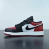 Air Jordan 1 Low ‘Bred Toe’ Gym Red/Black 553558-612